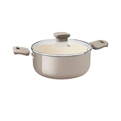 Caçarola Tramontina Veronese Alumínio E Cerâmica Bege 22cm 3,6 L