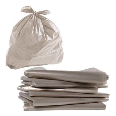 Saco para Lixo transparente-canela 100L Resistente Reforçado 100 Unidades Higipack