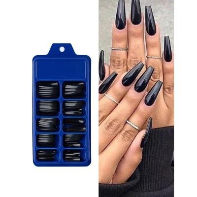 Unhas Postiças Bailarina Kit para Alongamento Acrigel Gel Porcelana Acrílica Branco OEM