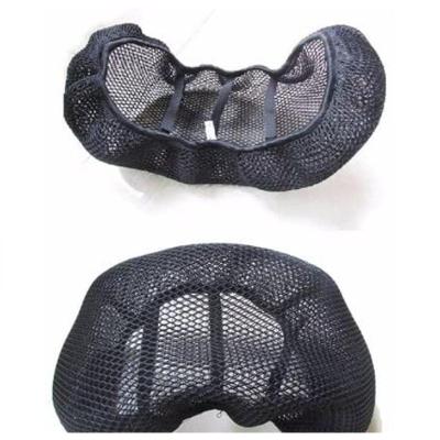 Capa de Banco para Moto Térmica Ventilada Preta para Assento Compatível com Honda Yamaha Suzuki Yes