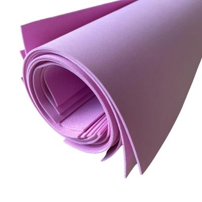 Placa de EVA OEM Dubflex para Artesanato 40cm X 60cm Kit com 10 Folhas Rosa BB