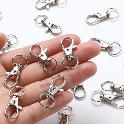 Fecho Mosquetão 32mm em Metal 32mm Prata Pacote 10 Unidades OEM