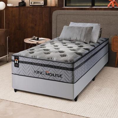 Cama Box Magnético Bali Relax Solteirão 96x203 King House