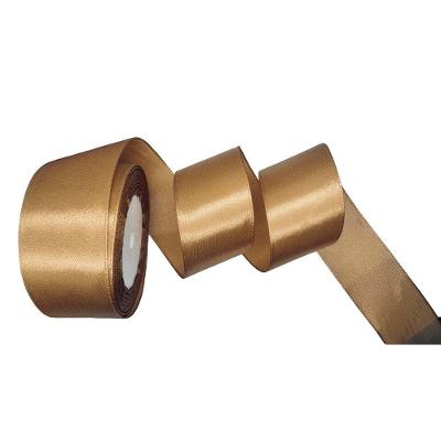 Fita de Cetim Fita Cetim Nº 9 Cetim 38mm Dourado Suave Rolo 23m OEM
