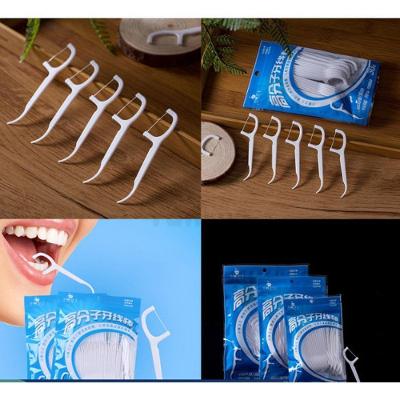 Fio Dental Infantil OEM em Formato de Arco Ultra Fino para Higiene Bucal das Crianças 150 Fios