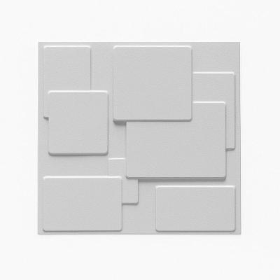 Kit Placas de Parede 3D Cadre em Pvc 25 cm para Pintura Conjunto 10 Peças Oem