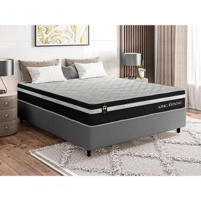 Cama Box Molas Ensacadas Durham Casal 138x188 King House