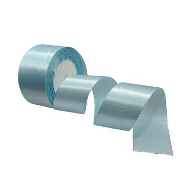 Fita de Cetim Fita Cetim Nº 9 38mm 11 Metros Azul Claro 1 Rolo para Artesanato OEM