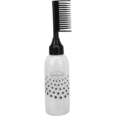 Garrafa Aplicadora com Bico de Pente Mrcc.hair 2 em 1 para Coloração e Cuidados com Cabelo Preto OEM