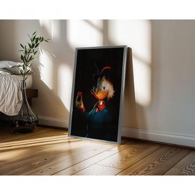 Quadro Decorativo o Senhor da Fortuna Retangular 50x70CM Madeira