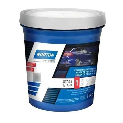 Massa de Polir Automotiva Nº 2 Liquid Ice Ultra Base Água para Acabamento Branco 1 kg