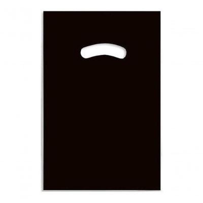 Sacolinha Plástica Alça Boca de Palhaço Plástico 20X30 100 Unidades Preto Premium Colchões
