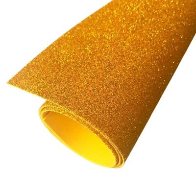 Placa de Eva com Glitter Dubflex em E.V.A. 40x48cm Dourado Kit 10 Folhas OEM