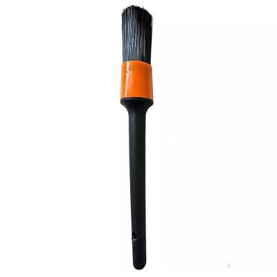 Pincel Automotivo Externo para Detalhamento nº16 235MM em Frestas, Emblemas, Rodas e Grades JS