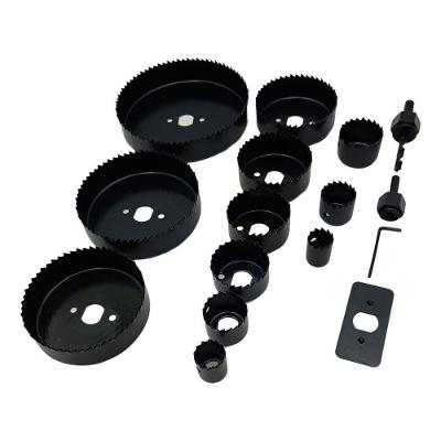 Jogo de Brocas Serra Copo Jogo 16 Peças 19mm a 127mm para Madeira e Pvc OEM