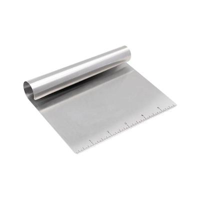 Espátula Prática com Régua Medidora de 15CM em Aço Inoxidável com Lâmina Afiada Mimo Style