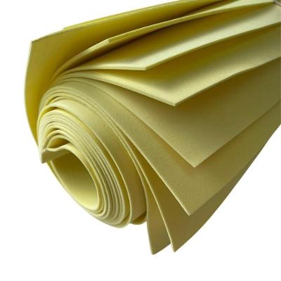 Placa de EVA Dubflex 100% E.V.A. 40cm X 60cm Kit 10 Folhas para Artesanato Amarelo Bb