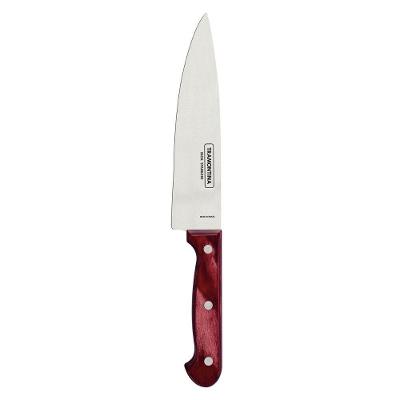 Faca de Chef Polywood 8 21131-178 em Inox com Design Elegante e Conforto no Uso Inox Tramontina