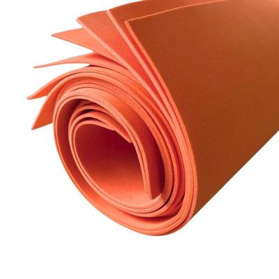 Placa de Eva Dubflex 40x60 Kit com 10 Folhas Atóxico para Trabalhos Manuais Salmão