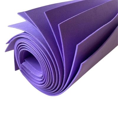 Placa de EVA OEM Dubflex Atóxica 40x60cm Kit com 10 Folhas para Artesanato e Escola Lilás