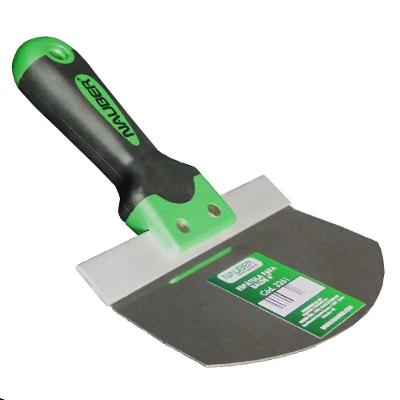 Espátula Inox Redonda para Balde 6" com Lâmina Curva Ergonômica Inox Nauber