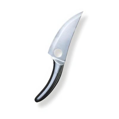 Faca Artesanal para Desossar em Aço Inoxidável Lâmina Spear 16CM Cabo em Inox Utimix