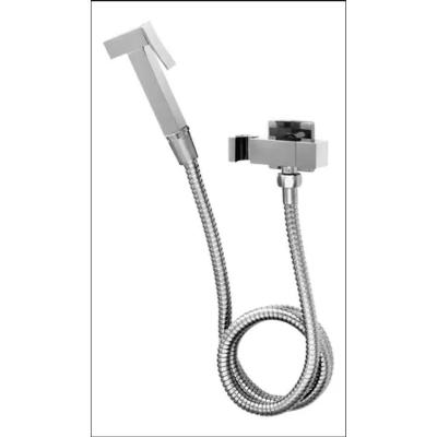 Ducha Higiênica Luxo Quadrada Pressão 5 a 40 Mca Metal Prata OEM