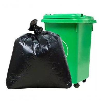 Saco para Lixo 40 Litros Comum Grosso Uso Diário Preto Pacote 100 Unidades Higipack