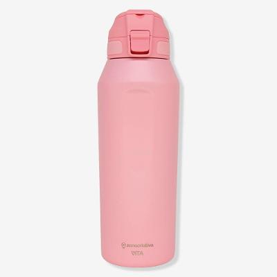 Garrafa Térmica Vita Pegasus Pink Glaze 1L em Aço Inoxidável com Parede Dupla Rosa Zonacriativa