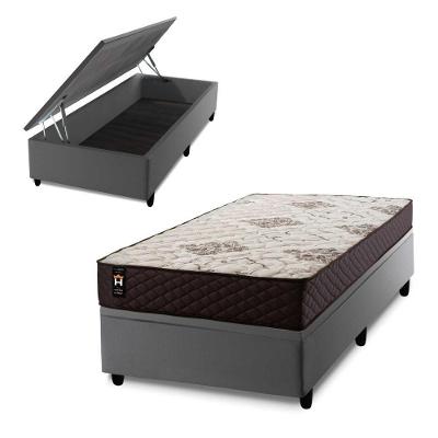 Cama Box Baú Allura 96x203 com Molas Ensacadas King House