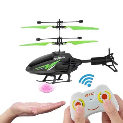 Helicóptero de Controle Remoto Lutador Ver Brinquedo Infantil com Indução Infravermelho Verde OEM