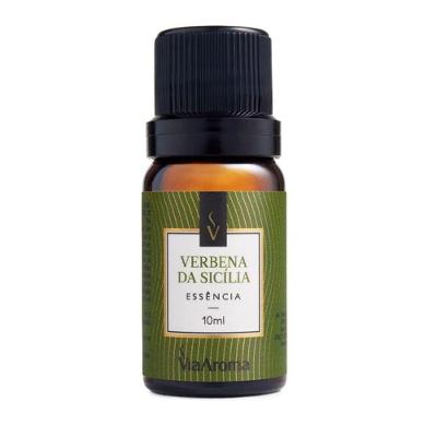 Essência Aromática Verbena da Sicília 10ML com Fragrância Refrescante e Leve Via Aroma