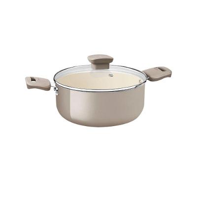 Caçarola Tramontina Veronese Alumínio E Cerâmica Bege 20cm 2,6 L