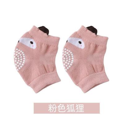 Joelheira Infantil Baby Toddler Algodão Puro Resistente a Choques Respirável Rosa OEM