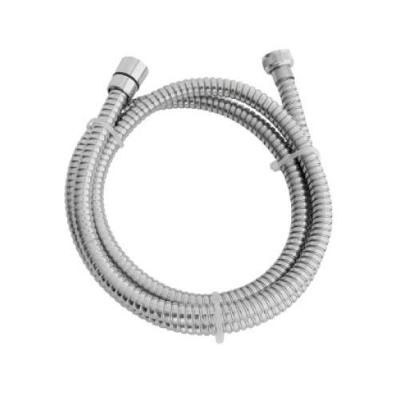 Engate Flexível Malha de Aço 1 e 2 Metros para Ducha Passagem Interna 6mm Prata Blukit