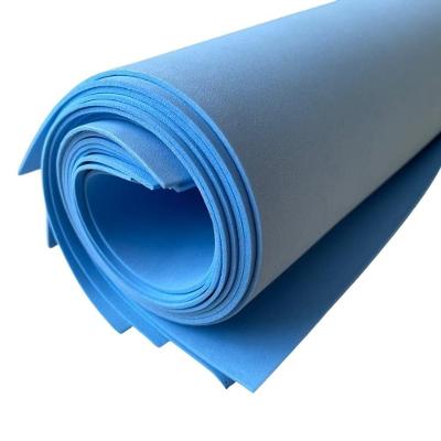 Placa de EVA OEM Dubflex Placas 40x60 Atóxica 40cm X 60cm Kit com 10 Folhas Azul Bb