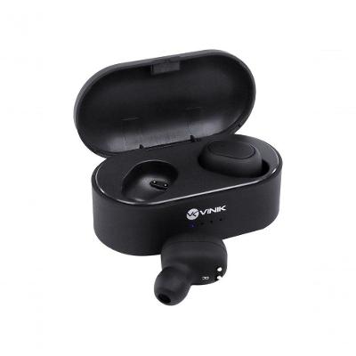 Fone de Ouvido Vinik Dots W1 TWS sem Fio Estéreo Real Bluetooth 5.0 Preto