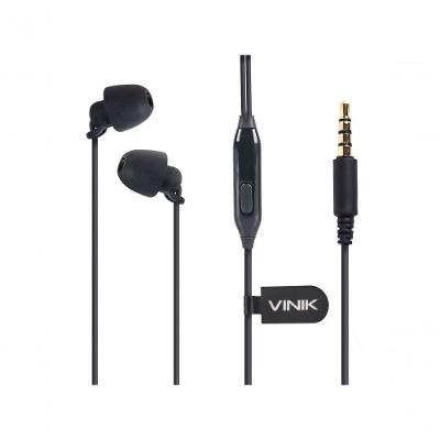 Fone de Ouvido Vinik Sound Comfort SC100P com Microfone Plug 3,5MM P3 Preto
