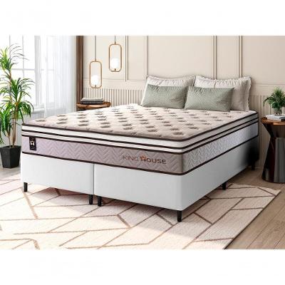 Cama Box Liverpool Molas Ensacadas King 193x203 King House