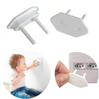 Kit Protetor de Tomada para Bebê Kit 24 Bebê com Encaixe Justo Branco OEM