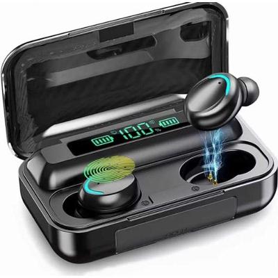 Fone de Ouvido sem Fio Aquilae F9-5 com Som Surround Imersivo Bluetooth 5.0 Preto