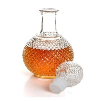 Garrafa Licoreira D Vidro 1100ml Estilo Cristal Whisky Licor