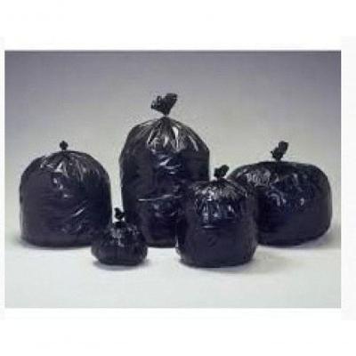 Saco para Lixo Saco de Lixo 100 Litros Boca Larga 5 Kilos Uso Doméstico e Comercial Preto Higipack