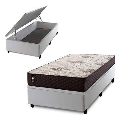 Cama Box Baú Allura 96x203 com Molas Ensacadas King House