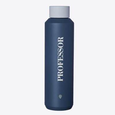 Garrafa Acqua Profissões Professor 600ML em Plástico e Aço Inoxidável com Tampa Rosqueável