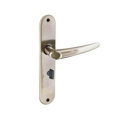 Fechadura Mecânica de Embutir WC Joy F-2600-46 para Banheiro em Porta de Madeira Preto