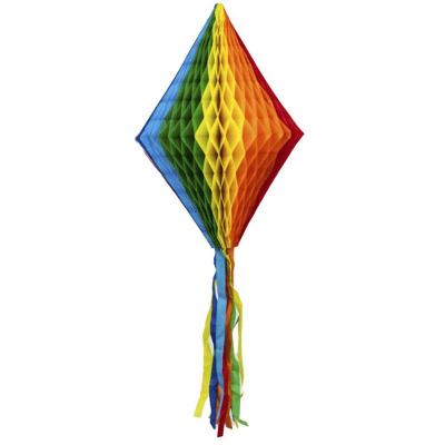 Enfeite Junino Balão Decorativo em Celulose 68CM com 01 Unidade para Decoração de Arraiá Popper