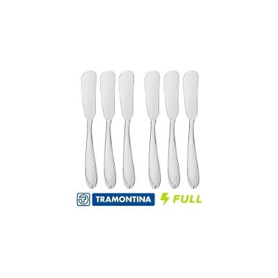 Jogo de Espátulas para Manteiga Laguna em Aço Inox Inox Tramontina 6 Peças