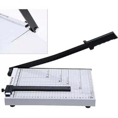 Guilhotina de Papel Lorben Corte Reto Preciso Base Metálica 30CM 10 Folhas Branco