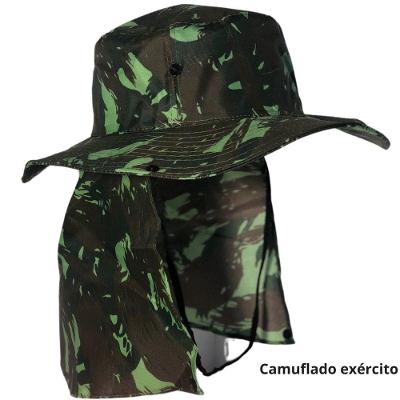 Kit 2 Chapéu Pescador Australiano Oem 100% Poliéster Tamanho Único Verde